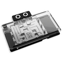 Alphacool Core RX 9070 Red Devil GPU water block, ARGB, with backplate - acrylic