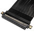Akasa Riser Black X2, Premium PCIe 3.0 x 16 Riser Kabel, 20cm - schwarz image number null