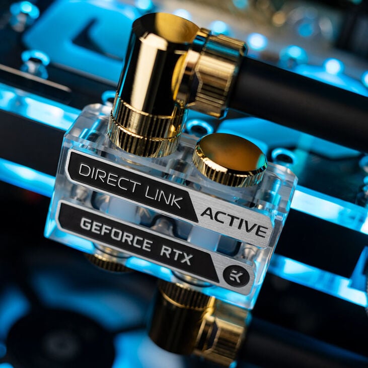 EK Water Blocks EK-Quantum Scalar² DirectLink Terminal - Acrylic image number 3