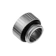 EK Water Blocks EK-Quantum Torque Micro G1/4 Inch Extension Straight Fitting MF 7 - Satin Titanium image number null