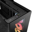 Corsair FRAME 4500X LX-R RGB PC Case, Mid-Tower, E-ATX, Tempered Glass - Black image number null