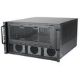 SilverStone RM600 Rackmount Case, E-ATX / SSI-EEB, 6U Form Factor - dark grey image number null