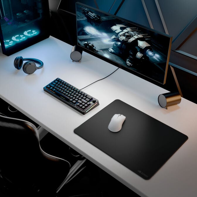 Glorious GMP 2 Gaming Mousepad Stitched, rubberised - 460 x 355mm, black image number 5