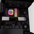 Corsair iCUE LINK RX120 MAX Series, PWM L&uuml;fter, 3er Pack - 120mm, schwarz image number null