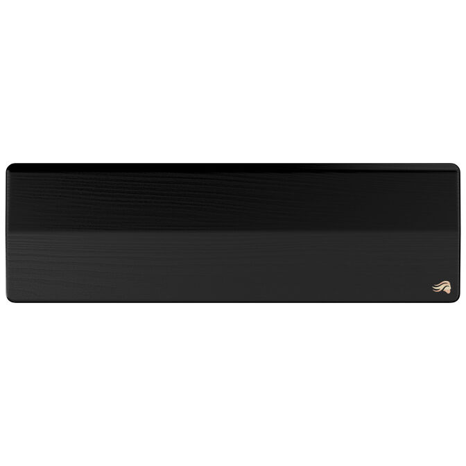 Glorious Ergonomic Wrist Rest - Compact, Wood, Black image number 1