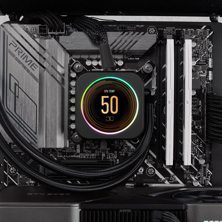 Corsair Vengeance DDR5-5600 RAM, CL40, XMP - 32 GB Dual-Kit, white image number 5