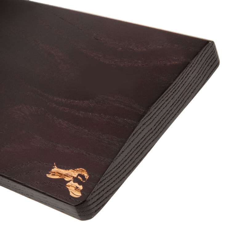Glorious Keyboard Wrist Rest, Compact, Wood - Black Brown image number 3