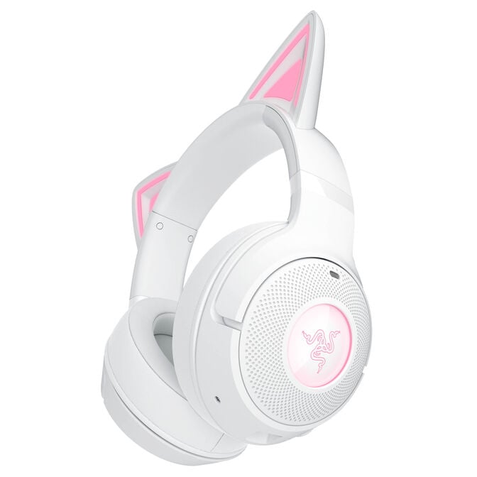 Razer Kraken Kitty V2 BT Gaming Headset, Bluetooth, Chroma RGB - white image number 1