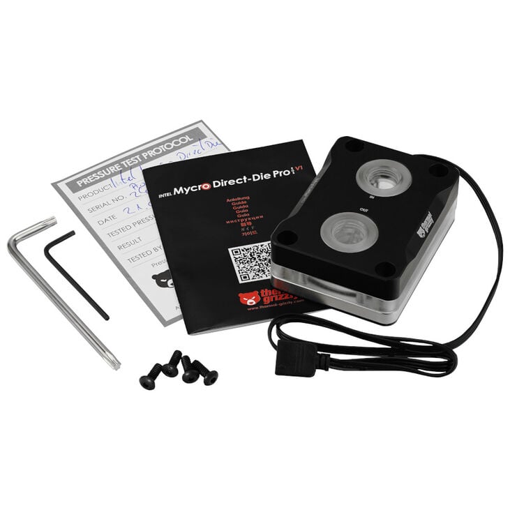 Thermal Grizzly Intel Mycro Direct-Die Pro RGB V1 CPU Water Cooler image number 3