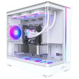 Montech KING 15 PRO PC Case, Mini Case, mATX, Tempered Glass, RGB - white image number null