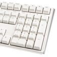 Ducky One 3 Classic Pure White Gaming Tastatur, RGB LED - MX-Speed-Silver (US) image number null