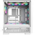 Thermaltake S380 TG ARGB PC-Geh&auml;use, Midi-Tower, ATX, Tempered Glass - inklusive 4x 120-mm-L&uuml;fter, wei&szlig; image number null