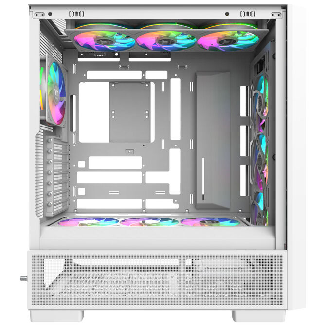 Thermaltake S380 TG ARGB PC-Geh&auml;use, Midi-Tower, ATX, Tempered Glass - inklusive 4x 120-mm-L&uuml;fter, wei&szlig; image number 12