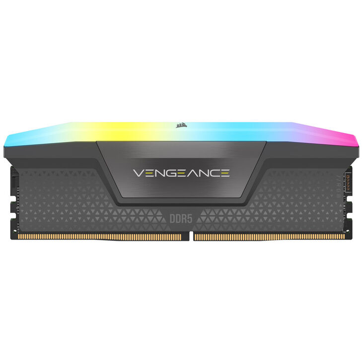 Corsair Vengeance RGB DDR5-6000 RAM, CL36, EXPO - 32 GB Dual-Kit, grey image number 3