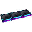 Lian Li UNI FAN SL FLEX Wireless PWM-L&uuml;fter, ARGB, Unendlichkeitsspiegel - Reverse Blade, 120mm, schwarz, 3er-Pack mit Controller image number null