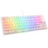Ducky One 3 Aura White TKL Gaming Keyboard, RGB LED - Kailh Jellyfish Y (US) image number null