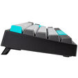 Ducky Miya Pro Moonlight TKL Gaming Keyboard for PC/Mac, MX-Blue, white LED - dark grey image number null