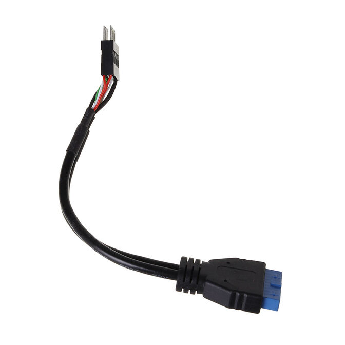 InLine Adapter intern USB 3.0 zu intern USB 2.0 - 15cm image number 1