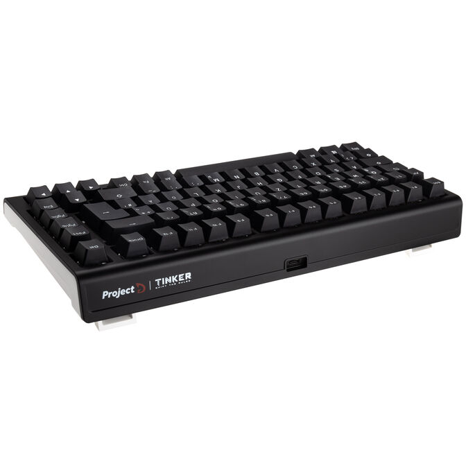 Ducky Tinker 75 Gaming Keyboard, RGB - MX-Speed Silver (ISO-DE) image number 2
