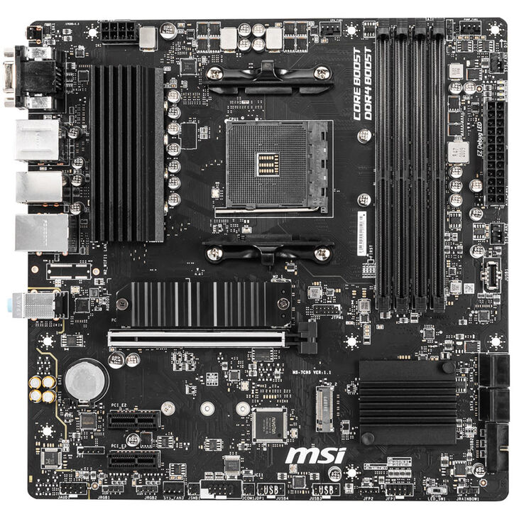 MSI B550M Pro-VDH, AMD B550 Mainboard - Sockel AM4 image number 2