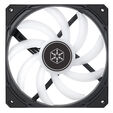 SilverStone SST-AS140B-ARGB Air Slimmer 140 PWM L&uuml;fter - schwarz image number null