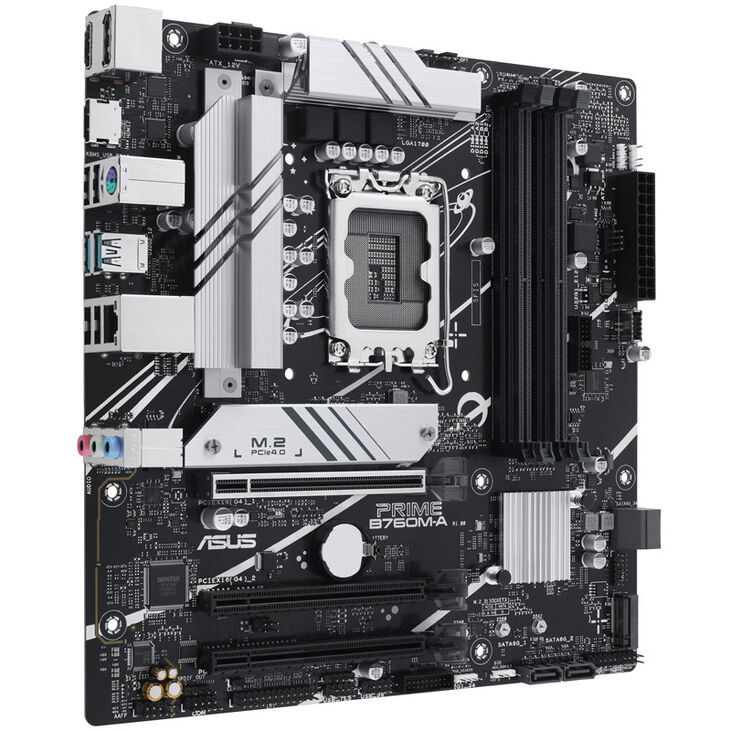 ASUS Prime B760M-A-CSM, Intel B760 Mainboard, Sockel 1700, DDR5 image number 5