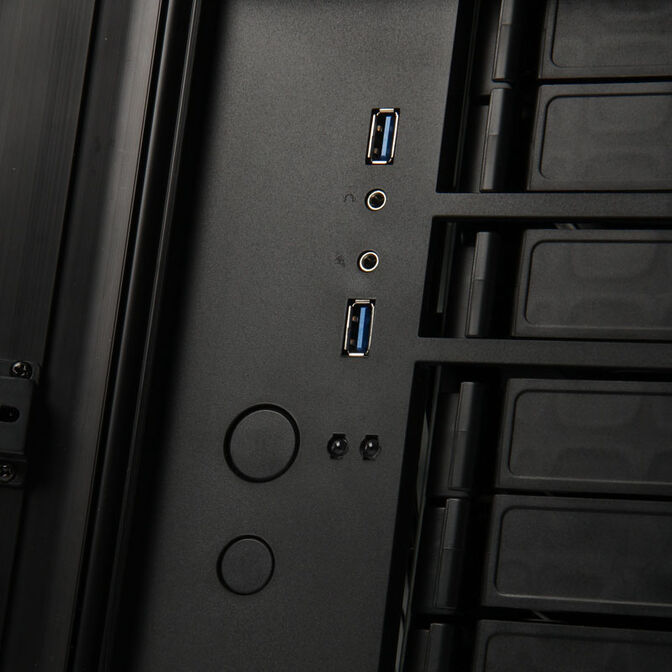 SilverStone SST-DS380B External 8x 3,5 Zoll SATA, 4x 2,5 Zoll - schwarz image number 6