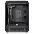 Thermaltake The Tower 600 PC Case, Mid Tower, ATX, Tempered Glass &ndash; includes 2x 140mm Fans, Black image number null