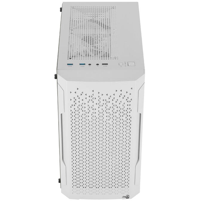 Aerocool Trinity Mini-Tower V2, Tempered Glass - wei&szlig; image number 3