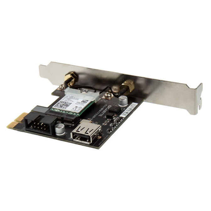 GIGABYTE WB1733D-I, WLAN + Bluetooth 5.0 Adapter PCIe 802.11ac image number 2