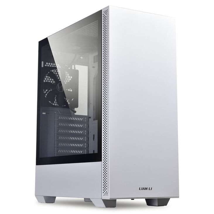 Lian Li LANCOOL 205 Midi-Tower, Tempered Glass - weiß image number 0