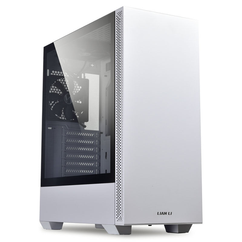 Lian Li LANCOOL 205 Midi-Tower, Tempered Glass - weiß