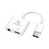Akasa USB Typ-C zu 3,5-mm-Kopfhörerbuchse, Ladeadapter-Kabel - Power Delivery, image number null