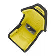 Sabelt Sim Memory Kit Lumbar, Memory-Foam-Kissen, ergonomisch - schwarz image number null