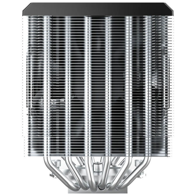 Montech NX600 CPU K&uuml;hler, Dual Tower - 2x 120mm, schwarz image number 4