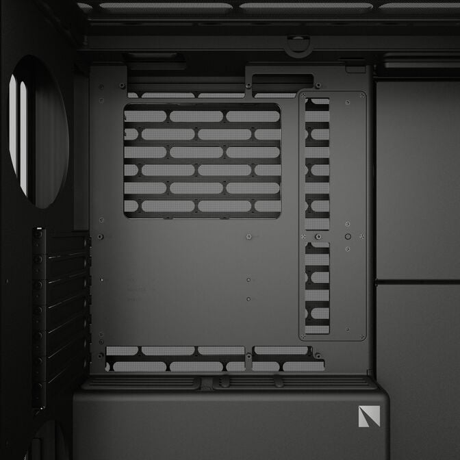HAVN HS 360 VGPU PC-Geh&auml;use, Midi-Tower, vertikale GPU-Halterung - schwarz image number 12