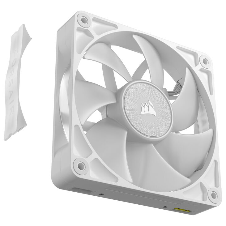 Corsair iCUE LINK RX120 RGB Series, PWM Fan 3-Pack - 120mm, white image number 8