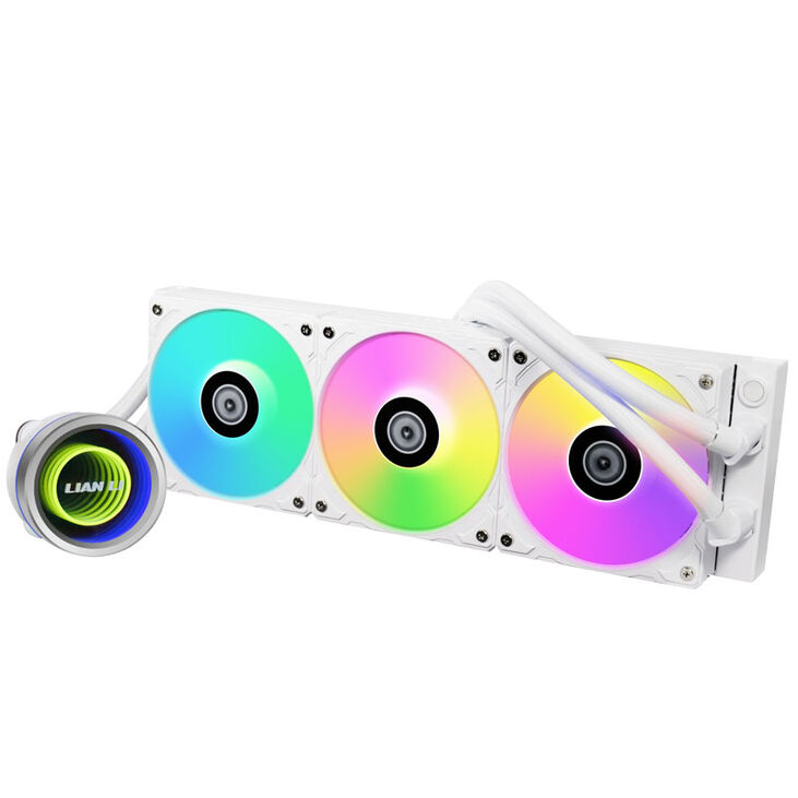 Lian Li GALAHAD II 360 Trinity AIO Cooler, ARGB - weiß image number 0