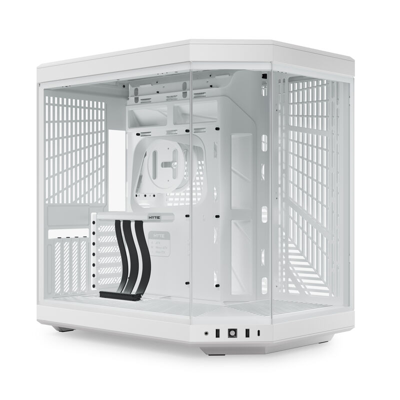 Hyte Y70 PC-Gehäuse, Midi-Tower, E-ATX, Tempered Glass - weiß Image