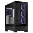 ASUS A31 Plus TG ARGB PC-Geh&auml;use, Midi-Tower, ATX, Tempered Glass - schwarz image number null