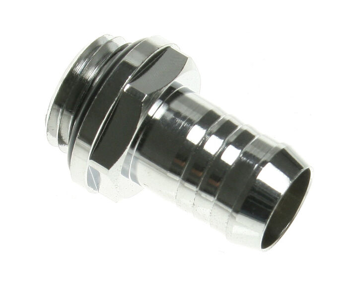 Bitspower Anschluss gerade G1/4 Zoll AG auf 10mm ID - silber glänzend image number 0