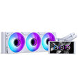 Phanteks Glacier One 360M25 LCD AiO-Wasserk&uuml;hlung, 6-Zoll-Display - 360mm, wei&szlig; image number null