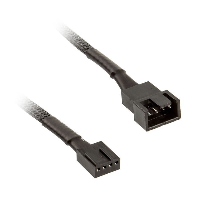 EK Water Blocks EK-Cable PWM Verl&auml;ngerungskabel gesleevt (30cm) image number 0