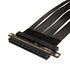 Akasa Riser Black X2 Mark IV, Premium PCIe 4.0 x16 Riser-Kabel, 20 cm - schwarz image number null
