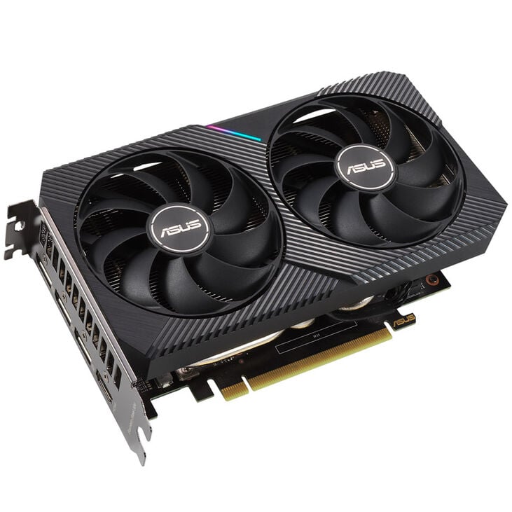 ASUS GeForce RTX 3060 Dual LHR O12G, 12288 MB GDDR6 image number 1