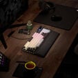 Corsair VANGUARD 96 Gaming-Tastatur, mechanisch, RGB, 8.000 Hz - MLX Plasma Switches, ISO (DE), schwarz/wei&szlig; image number null