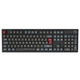 Montech MKey Darkness Gaming Keyboard - GateronG Pro 2.0 Brown