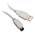 InLine USB Adapter Kabel, USB Stecker A auf PS/2 Buchse - 0,2m image number null