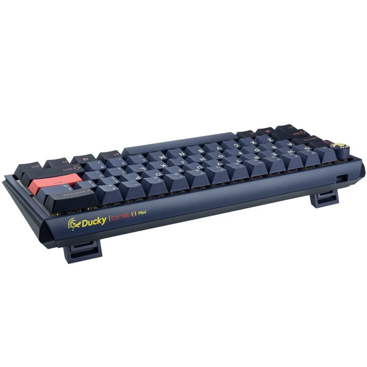 Ducky One 3 Cosmic Blue Mini Gaming Keyboard, RGB LED - MX-Ergo-Clear (US) image number 2