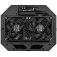 Thermaltake The Tower 300 PC-Geh&auml;use, Mini-Geh&auml;use, mATX, Tempered Glass - inklusive 2x 140-mm-L&uuml;fter, schwarz image number null